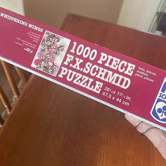 FX Schmid Whispering Wings Hummingbird Puzzle - Picture 2 of 3